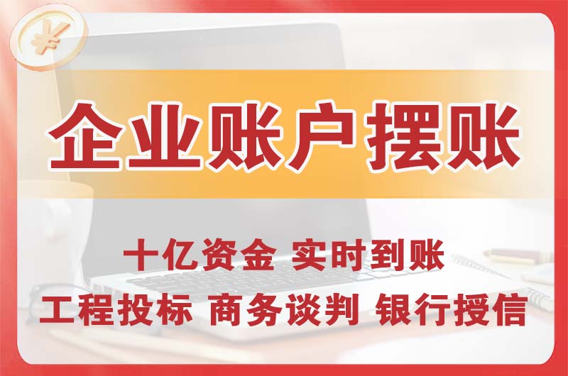 嘉兴企业账户摆账